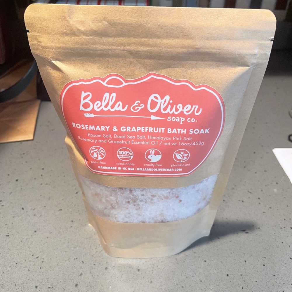 Bella & Oliver Rosemary & Grapefruit bath salts
